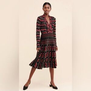 Cecilia Prado Emi Midi Dress — Vintage Knit, Rare Archive Piece
